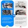 QINGLER 100PCS Nylon Universal Cable Tie Buckle Upgrade Bothside SelfLocking Zip Tie Clips Auto Parts Fastener for Car Fender Trunk Repair Bumper Retainer Wire Bundling