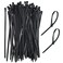 ZZLZX Releasable Reusable Zip Ties 100PCS 200 x 5mm8 x 02 inches Heavy Duty Plastic Tie Wire Thick Black Nylon Cable Wire Ties for MultiPurpose Use Indoor And Outdoor Cable Ties