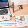 HIGGAT Reusable Magnetic Cable Ties Thumbsup Magnetic Twist Ties for Cord Cable Organizer and Bundling Can Be Use in Home Office School Outdoor