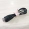 GELIAL Reusable Silicone Zip Ties Cord Organizer Silicone Cable Ties Straps for Cable Management 20PCs 45 Pink Elastic Wire Cord Organizer for Home Office and Travel