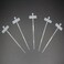 REXUS Plastic Cable Tie With Inner Label 100 Pcs Write on Tags Wire Zip Ties Cable Mark Tags 3 x 100mm Nylon Power Marking Label Binding StrapCTPLLI100