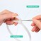 Shappy 50 Pcs Zip Ties Heavy Duty Strong Large Cable Wire Ties Zip Industrial Sturdy Wire Awnings Tying Branches Bundling of Crops Fixed Water Pipes36 InchWhite