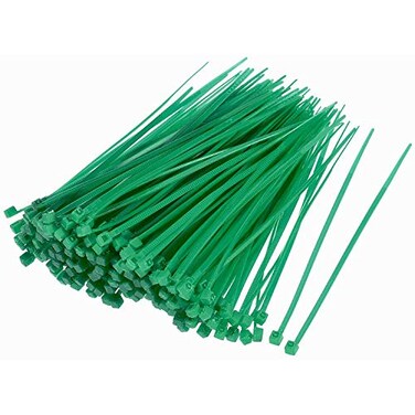 URBEST 1000 Pcs Self Locking Wire Cable Zip Tie Fasten Wrap 6 Inch Nylon Zip Tie Dark Green