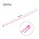uxcell 120pcs Cable Zip Ties Nylon Cable Wire Ties 6 Inch SelfLocking Nylon Tie Wraps Pink