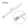uxcell 31 Inch Stainless Steel Cable Zip Ties 05 Inch Width Metal Exhaust Wrap 15pcs
