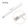uxcell 31 Inch Stainless Steel Cable Zip Ties 05 Inch Width Metal Exhaust Wrap 15pcs