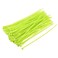 uxcell Cable Zip Ties Nylon Cable Wire Ties 6 Inch SelfLocking Nylon Tie Wraps Fluorescent Green 100pcs