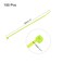 uxcell Cable Zip Ties Nylon Cable Wire Ties 6 Inch SelfLocking Nylon Tie Wraps Fluorescent Green 100pcs