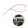 uxcell Cable Zip Ties Nylon Cable Wire Ties 8 Inch 11mm Thickness SelfLocking Nylon Tie Wraps Pink 100pcs