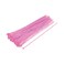 uxcell Cable Zip Ties Nylon Cable Wire Ties 8 Inch 11mm Thickness SelfLocking Nylon Tie Wraps Pink 100pcs