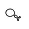 uxcell Twist Lock Cable Wire Ties Nylon U Shape Save Place 22mm Dia Black 100pcs