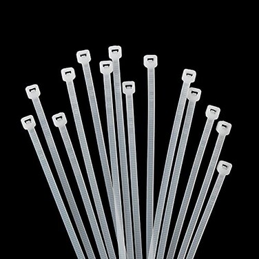 XINGO 1000 PCS 4 inch White Zip Ties 18lb Strength Small Tie Wraps SelfLocking Nylon Zip Ties for Indoor and Outdoor Use