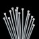 XINGO 1000 PCS 4 inch White Zip Ties 18lb Strength Small Tie Wraps SelfLocking Nylon Zip Ties for Indoor and Outdoor Use