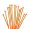 XINGO 1000 PCS 8 inch Cable Zip Ties 18lb Strength Small Tie Wraps SelfLocking Nylon Zip Ties for Indoor and Outdoor Use Orange
