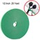 XINYIBO 12 Inch Reusable fastening Cable Ties Double Sided Hook and Loop tape Cable Management Tape Green 25Yards