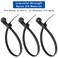 YuGtcen Zip Ties with Screw Hole 150 Pcs 6 inch 48lbs Electrical Cable Ties Straps Mount Head Plastic Ties Multipurpose Heavy Duty Nylon Zip Tie for Indoor Outdoor Black