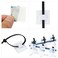 Aisto Zip Tie Mount 34 Black Small Wire Tie Adhesive Mounting 100 Pcs for Wire Clips Cable Management Cable Tie Anchors for Home Office Wiring Durable Prograde UV Wire Holder Organizer for Tidy Cablin