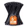 ANOSON Zip Ties 6 inch with 25 lb Tensile Strength Black Cable ties 1000 Pack