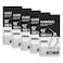Karoka Zip Ties Heavy Duty 12 inch with 120 Pounds Tensile Strength Black Heavy Duty Cable ties 500 Piecesby