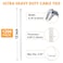 RAZCC Zip Ties 1200pcs Cable Zip Ties 12 Inch Heavy Duty White Plastic Wire Ties with 50lb Tensile Strength SelfLocking Nylon Cable Ties Wire Management for Indoor and Outdoor