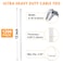 RAZCC Zip Ties 1200pcs Cable Zip Ties 12 Inch Heavy Duty White Plastic Wire Ties with 50lb Tensile Strength SelfLocking Nylon Cable Ties Wire Management for Indoor and Outdoor