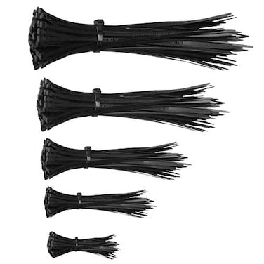 ON THE Zip Ties WAY 500 Packs Djustable Durable Self Locking 4681012Inch Width 016inch Assorted Size Wire Ties Ultra Strong Durable Nylon Cable Ties for Indoor and Outdoor