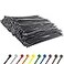 GTSE 14 Inch Black Zip Ties 1000 Bulk Pack 50lb Strength UV Resistant Long Nylon Cable Ties SelfLocking 14 Tie Wraps