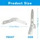 ALLICAVER Wyze Cam Pan V3 Mount Wyze Cam Pan 270 Degrees OutsideInside Corner Wall Mount Bracket Suitable for Wyze Pan CamV2 V3 Effectively Reduce Camera Blind Spots Wyze Camera is NOT Included