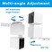 ALLICAVER Wyze Cam Pan V3 Mount Wyze Cam Pan 270 Degrees OutsideInside Corner Wall Mount Bracket Suitable for Wyze Pan CamV2 V3 Effectively Reduce Camera Blind Spots Wyze Camera is NOT Included