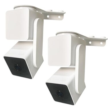 ALLICAVER Wyze Cam Pan V3 Mount Wyze Cam Pan 270 Degrees OutsideInside Corner Wall Mount Bracket Suitable for Wyze Pan CamV2 V3 Effectively Reduce Camera Blind Spots Wyze Camera is NOT Included