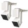 ALLICAVER Wyze Cam Pan V3 Mount Wyze Cam Pan 270 Degrees OutsideInside Corner Wall Mount Bracket Suitable for Wyze Pan CamV2 V3 Effectively Reduce Camera Blind Spots Wyze Camera is NOT Included