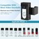 KIMILAR 2024 Upgrade AntiTheft Video Doorbell Mount Not Block Doorbell Motion Sensor Adjustable NoDrill Mounting Bracket Wedge Holder Accessories for Home Rentals Office Not for Security Door