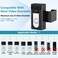 KIMILAR 2024 Upgrade AntiTheft Video Doorbell Mount Not Block Doorbell Motion Sensor Adjustable NoDrill Mounting Bracket Wedge Holder Accessories for Home Rentals Office Not for Security Door