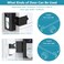KIMILAR 2024 Upgrade AntiTheft Video Doorbell Mount Not Block Doorbell Motion Sensor Adjustable NoDrill Mounting Bracket Wedge Holder Accessories for Home Rentals Office Not for Security Door