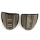 SHTCUS 2 Pairs Safety Glasses Side Shields Flexible AntiSlip On Side Shields Fits Small to Medium Eyeglasses Gray