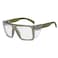 BEASVFE Z87 Photochromic Safety Glasses Transition Safety Glasses With Lightweight Frame Removeable Side Shields Anti Bluelight UV400 Green