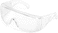 Calabria Fit Over Safety Glasses for Men Women Polarized Sunglasses That Fit Over Glasses Light Sensitivity Glasses Wrap Around Clear Lens AntiFog Scratch