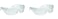 CONFAST Safety Glasses Wrap Around Crystal Clear Eye Protection that fit over Eyeglasses 3 pair