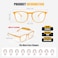 KeeiZoes Safety Glasses Anti Fog Goggles For Women Nurses Protective Eyewear Blue Light UV Blocking Eye Protection Glasses
