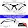 proSPORT Bifocal Safety Glasses Reader Z87 200 WrapAround Work Motorcycle Shooting Nigt Indoor Outdoor