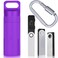 Aenllosi for Ledger Nano X S S Plus BTC Bitcoin Crypto Hardware Wallet Aluminum Alloy Case Amethyst Purple