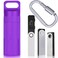 Aenllosi for Ledger Nano X S S Plus BTC Bitcoin Crypto Hardware Wallet Aluminum Alloy Case Amethyst Purple