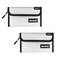 Airfish Fireproof Money Wallet 5 x 8 inches Waterproof Cash Wallet with Zipper Small Fireproof Cash Wallet for Valuables