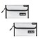 Airfish Fireproof Money Wallet 5 x 8 inches Waterproof Cash Wallet with Zipper Small Fireproof Cash Wallet for Valuables