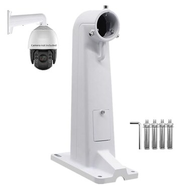 CTXSumTec Universal Security PTZ Camera Wall Mount BracketAluminium Alloy IndoorOutdoor Dome Ball Camera Mounting Bracket for CCTV Hikvision PTZ Camera