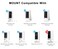 BFYTN 2 Pack Wall Mount Compatible with Ring Stick Up Cam WiredBattery and Indoor Cam HD 1st Gen Security Camera360 Degree Adjustable Mounting Bracket