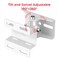 BeElion CCTV Security Camera Pole Mount Brackets with 100mm Loops 360 Rotation Adjustable Indoor Outdoor Monitor Camera Pole Mount with 2 Loops for Dome CameraIP CameraCCTV Camera