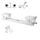 CTXSumTec Security Camera Mount Holder for Double Surveillance Camera Metal Steel One to Two Horizontal Cross Bar Dual Camera Mount Bracket Extension Bar Horizontal Arm Cross Bar Mount
