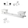 CTXSumTec Security Camera Mount Holder for Double Surveillance Camera Metal Steel One to Two Horizontal Cross Bar Dual Camera Mount Bracket Extension Bar Horizontal Arm Cross Bar Mount
