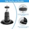Gresur 2Pack Camera Wall MountCompatible with Ring Outdoor Cam Stick Up Cam Battery or ProPlusPluginIndoor Cam 1st Gen360 Degree Adjustable Mount Bracket for Outdoor Indoor CameraBlack